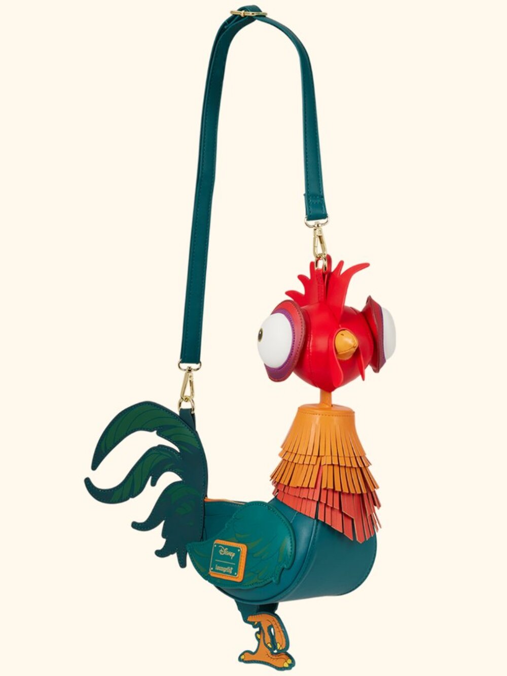 Disney Moana Hei Hei the Rooster Crossbody Bag by Loungefly - New with Tag - Picture 13 of 13
